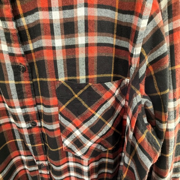 Abercrombie & Fitch Soft‎ A&F Plaid Flannel Shirt XXL – Oversized Fall Layering - Picture 3 of 4